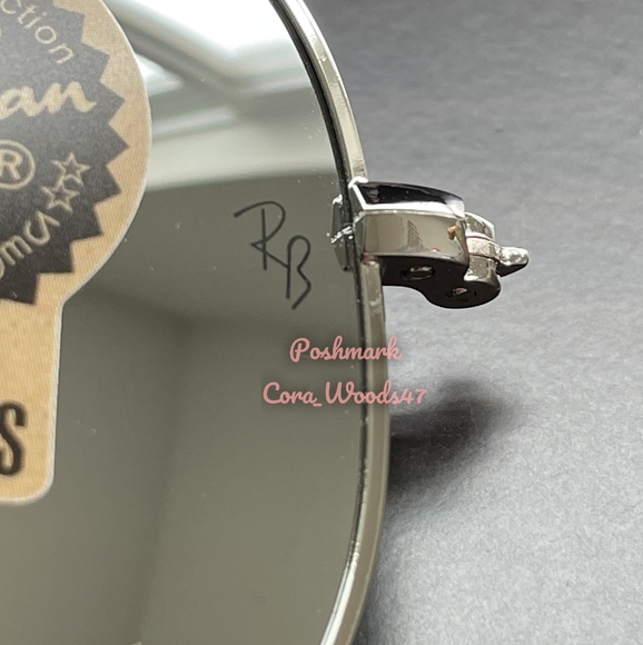 RayBan Aviator Silver Flash Lenses RB3025 Silver Frame 58 / 62 Unisex New - Picture 6 of 16